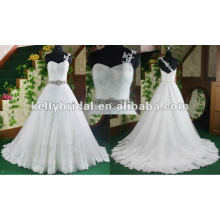 Wedding Dress 2012 Popular Best Selling Aline Lace Bridal Wedding Gown